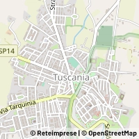 지도 Tuscania