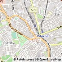 Karte Viterbo
