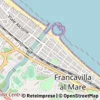 Hartă Francavilla al Mare