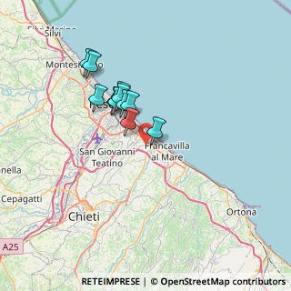 Mappa Contrada Cetti, 66023 Francavilla al Mare CH, Italia (5.83273)