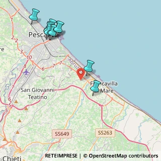 Mappa Contrada Cetti, 66023 Francavilla al Mare CH, Italia (5.28455)