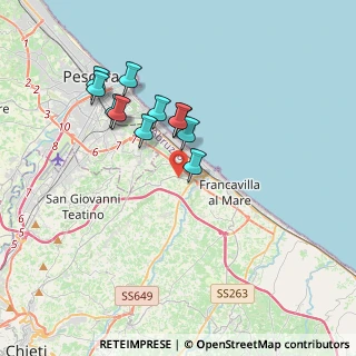 Mappa Contrada Cetti, 66023 Francavilla al Mare CH, Italia (3.25364)