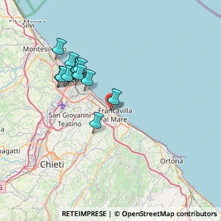 Mappa Via Fiume, 66023 Francavilla al Mare CH, Italia (7.3725)