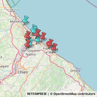 Mappa Via Fiume, 66023 Francavilla al Mare CH, Italia (6.48538)