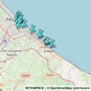 Mappa Via Fiume, 66023 Francavilla al Mare CH, Italia (5.3075)