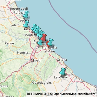 Mappa Via Fiume, 66023 Francavilla al Mare CH, Italia (14.48429)