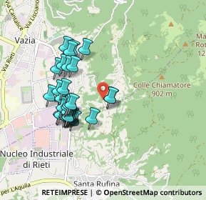 Mappa Via Abruzzi, 02100 Rieti RI, Italia (0.86897)