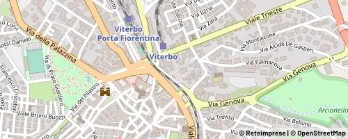 Mappa Viterbo