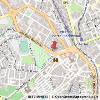 Mappa Via della Palazzina, 1, 01100 Viterbo, Viterbo (Lazio)