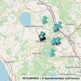 Mappa Via John Henry Newman, 01100 Viterbo VT, Italia (7.63889)