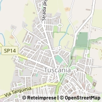 Hartă Tuscania