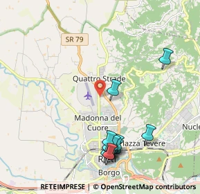 Mappa Via Cairoli, 02100 Rieti RI, Italia (2.43692)