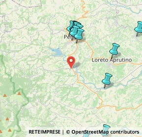 Mappa Loc. Zona Artigianale Ponte S. Antonio, 65017 Penne PE, Italia (4.89231)