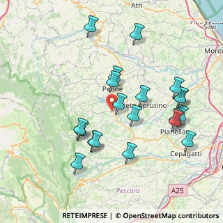 Mappa Loc. Zona Artigianale Ponte S. Antonio, 65017 Penne PE, Italia (8.3725)