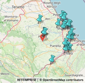 Mappa Loc. Zona Artigianale Ponte S. Antonio, 65017 Penne PE, Italia (16.9165)