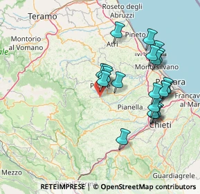 Mappa Loc. Zona Artigianale Ponte S. Antonio, 65017 Penne PE, Italia (15.25)