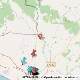 Mappa Localita' Vulci, 01011 Montalto di Castro VT, Italia (7.9175)