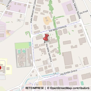 Mappa Via della Genetica, 12, 02100 Rieti, Rieti (Lazio)