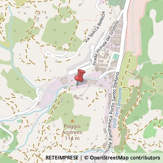 Mappa Via degli Atleti, 31, 58019 Monte Argentario, Grosseto (Toscana)