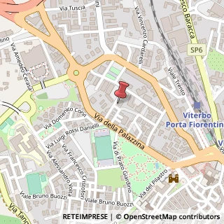 Mappa Via Augusto Gargana, 29, 01100 Viterbo, Viterbo (Lazio)