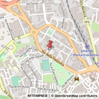 Mappa Via Augusto Gargana, 11, 01100 Viterbo, Viterbo (Lazio)