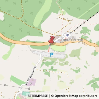 Mappa Fonte Cerreto, Località, 67100 L'Aquila, L'Aquila (Abruzzo)