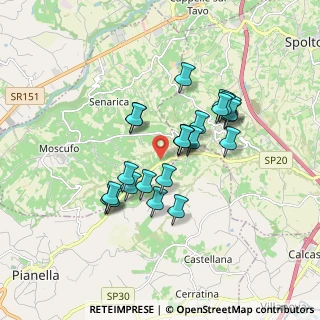 Mappa Contrada Valle Pelilla, 65010 Pianella PE, Italia (1.548)