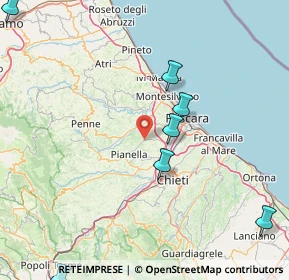 Mappa Contrada Valle Pelilla, 65010 Pianella PE, Italia (34.58818)