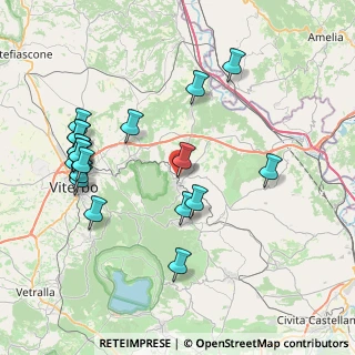 Mappa Via Madonna di Loreto, 01038 Soriano nel Cimino VT, Italia (9.087)