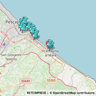 Mappa Via Cristoforo Colombo, 66023 Francavilla al Mare CH, Italia (4.37615)