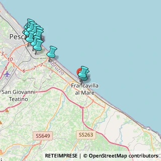 Mappa Via Cristoforo Colombo, 66023 Francavilla al Mare CH, Italia (5.86357)
