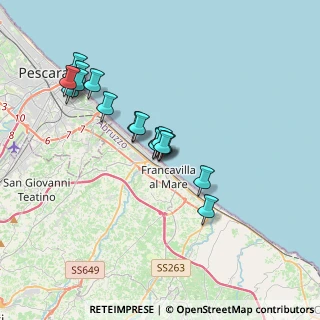 Mappa Via Cristoforo Colombo, 66023 Francavilla al Mare CH, Italia (3.46118)