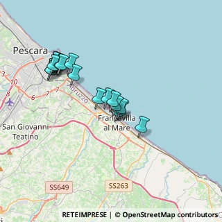 Mappa Via Cristoforo Colombo, 66023 Francavilla al Mare CH, Italia (3.6215)