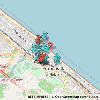 Mappa Via Cristoforo Colombo, 66023 Francavilla al Mare CH, Italia (0.3445)