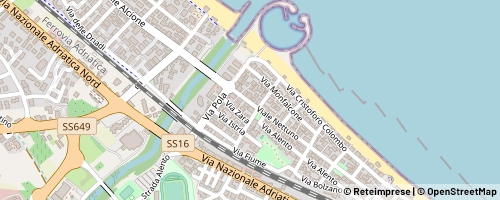 Mappa Francavilla al Mare