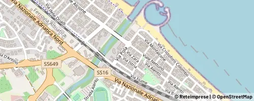 Mappa Francavilla al Mare