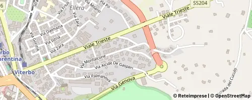 Mappa Viterbo
