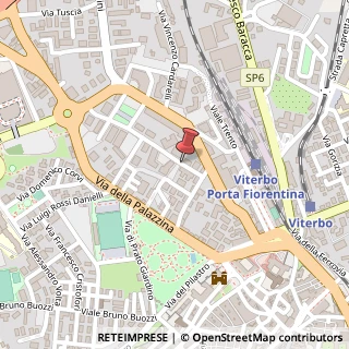 Mappa Via Alessandro Polidori, 20, 01100 Viterbo, Viterbo (Lazio)
