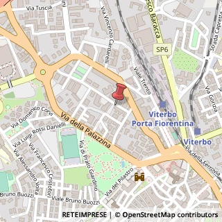 Mappa Via Alessandro Polidori, 24, 01100 Viterbo, Viterbo (Lazio)