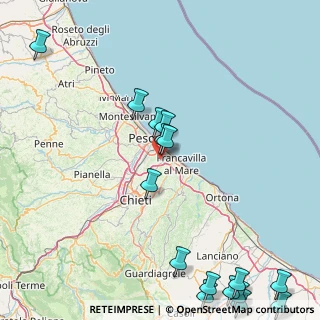 Mappa Strada Vicinale Del Trappeto, 65129 Pescara PE, Italia (26.25)