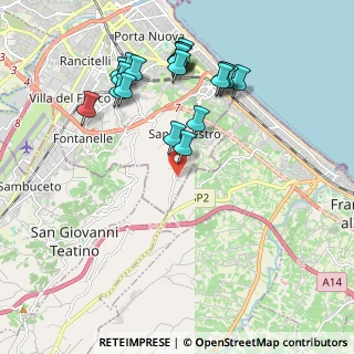 Mappa Strada Vicinale Del Trappeto, 65129 Pescara PE, Italia (2.2)