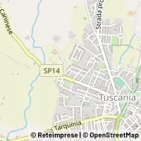 Map Tuscania