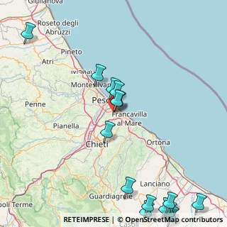 Mappa Str. Vicinale Specchioli, 65129 Pescara PE, Italia (25.18188)