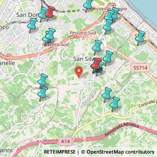 Mappa Strada Vicinale Specchioli, 65129 Pescara PE, Italia (1.278)