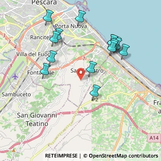 Mappa Strada Vicinale Specchioli, 65129 Pescara PE, Italia (2.26133)