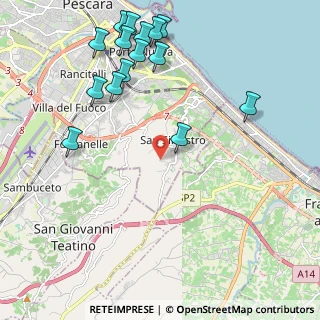 Mappa Str. Vicinale Specchioli, 65129 Pescara PE, Italia (2.696)
