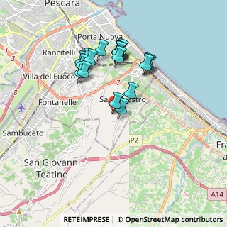 Mappa Str. Vicinale Specchioli, 65129 Pescara PE, Italia (1.71158)