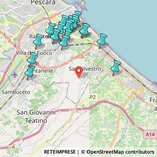 Mappa Strada Vicinale Specchioli, 65129 Pescara PE, Italia (2.558)