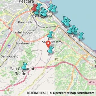 Mappa Strada Vicinale Specchioli, 65129 Pescara PE, Italia (2.7035)