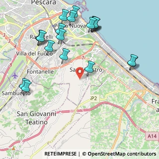 Mappa Str. Vicinale Specchioli, 65129 Pescara PE, Italia (2.694)